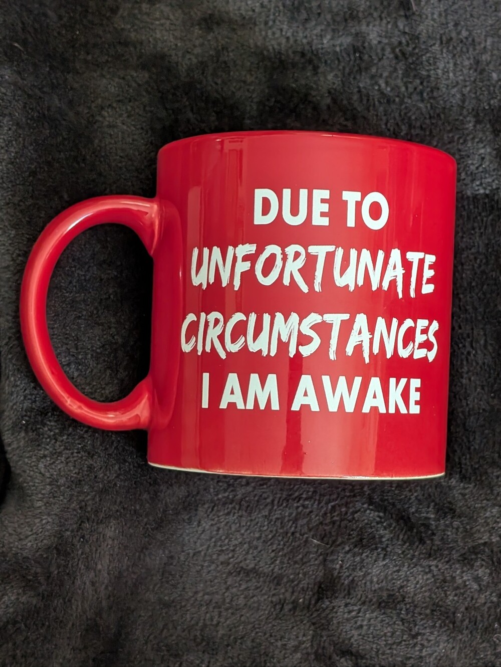 3/$20 Large 30 Fl Oz Red Ceramic Mug